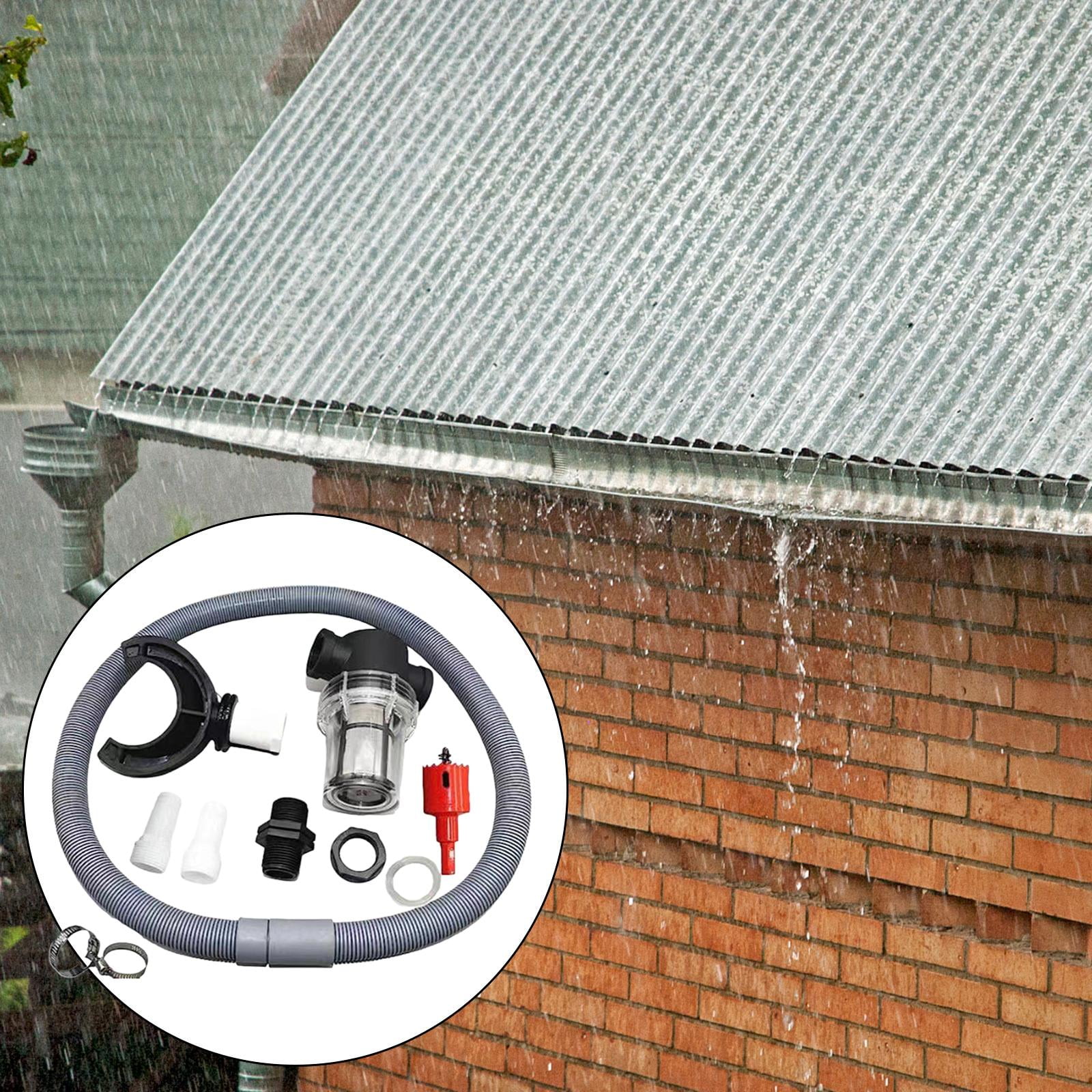 Rain Water Collector for Roofs up to 80 M2 for Outdoor Chores Yard roofs rain