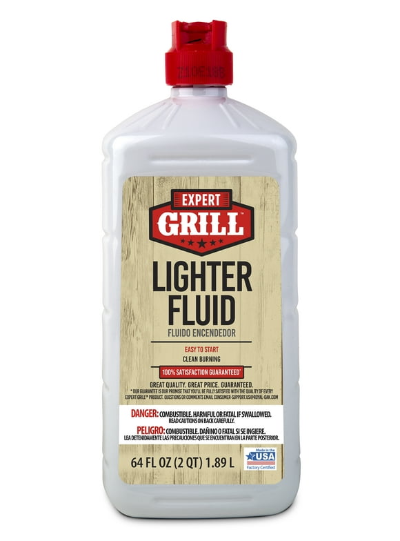 Expert Grill Charcoal Lighter Fluid, Premium Odorless Lighter Fuel, 64 Oz
