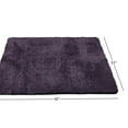 thumbnail image 2 of Nestl Super Soft Shaggy Bath Rug, Absorbent Bathroom Rug, 32" x 48", Purple, 2 of 5