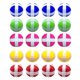 thumbnail image 2 of 20 pelotas adhesivas de golf, juguetes deportivos resistentes para fiestas en interiores, accesorios para juegos. Estilo B, 2 of 8