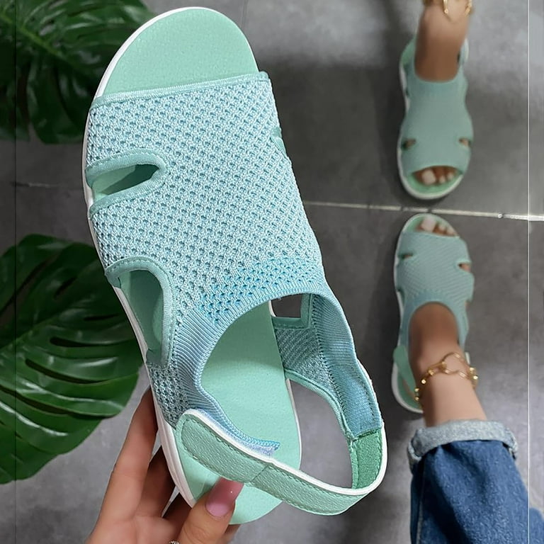 Honeeladyy Summer Washable Slingback Orthopedic Slide Sport
