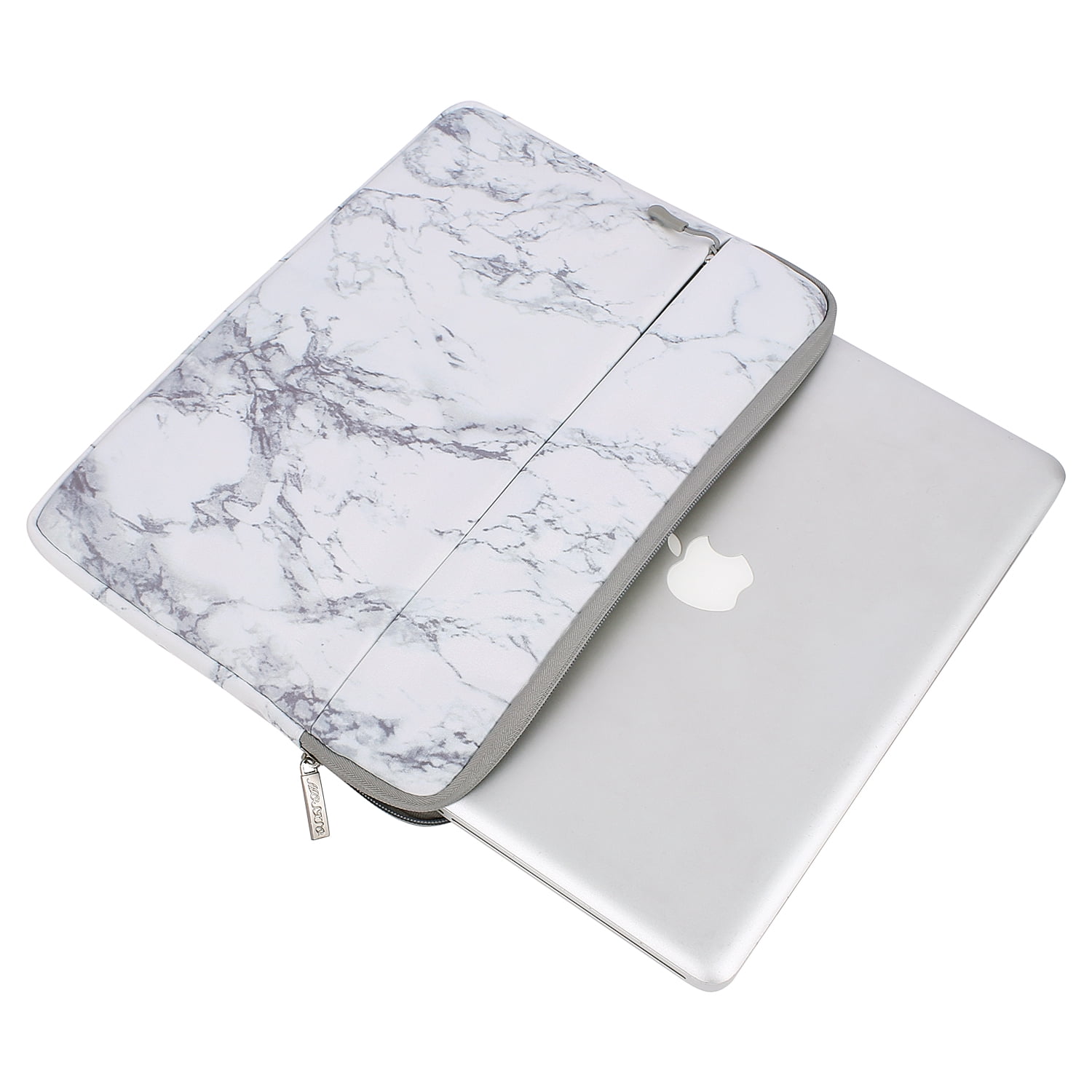 Mosiso Laptop Sleeve Bag 15-15.6 Inch MacBook Pro Ultrabook Notebook Canvas Marble Pattern Protective Tablet Carrying Case Cover - Walmart.com