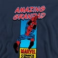 thumbnail image 3 of Marvel Comics Mens Amazing Grandad Spider-Man Corner Box T-Shirt, 3 of 6