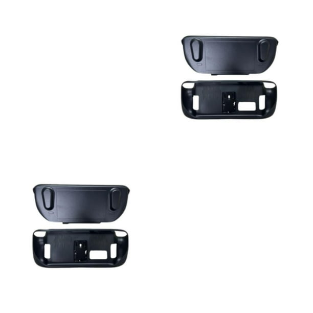 Sidaley Estuche protector Shell de protección Soporte de consola Estructura estable impermeable Cubierta de TPU Protector de mainframe Negro 2Conjunto
