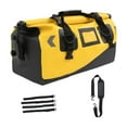 thumbnail image 2 of Bolsa trasera para motocicleta, mochila ligera, bolsa de lona, ​​bolsa para asiento trasero de motocicleta Amarillo 46L, 2 of 9