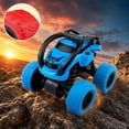 thumbnail image 7 of Double Sided Remote Control Stunt Car, 360°Rotating Flip RC Vehicle with Bright LED Lights, Rechargeable Off Road Toy Car, Kids Birthday Gifts, All Terrain Stunt Toys for Indoor Outdoor Play, 7 of 7