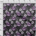 thumbnail image 3 of oneOone Cotton Cambric Purple Fabric Floral Retro Sewing Fabric By The Yard Printed Diy Clothing Sewing Supplies 42 Inch Wide, 3 of 5