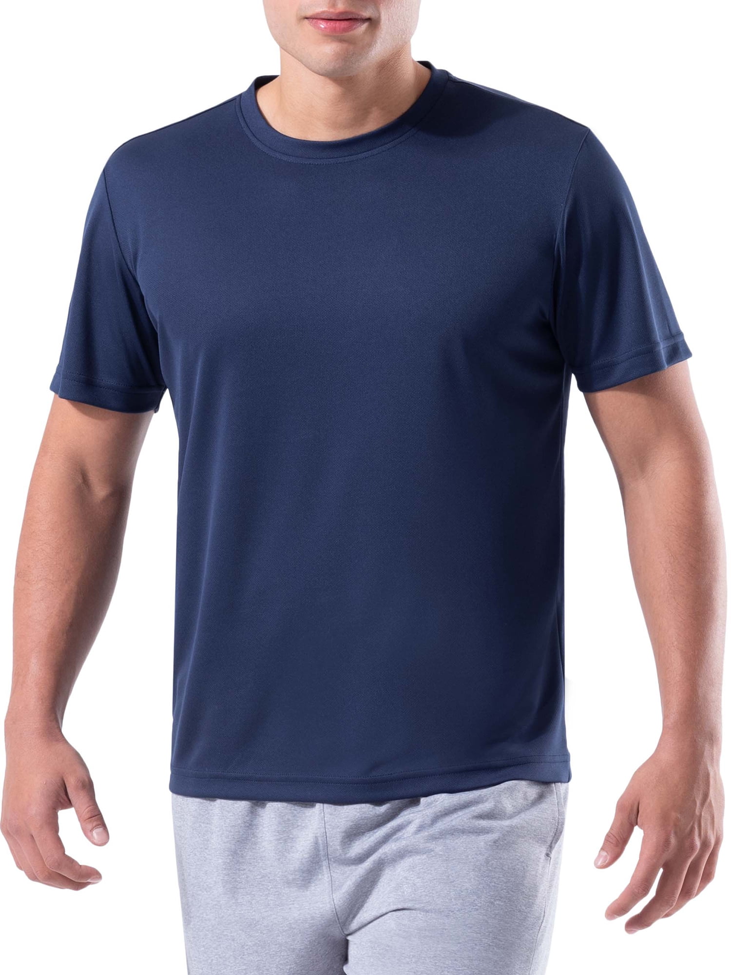 Athletic Works Men's Active Core Short Sleeve T-Shirt- 2-Pack, Size S-3XL