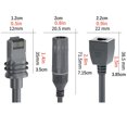 thumbnail image 3 of CSYANXING Ethernet Cable Set Router & Dish IP68 Waterproof 1200Mbps Reliable Easy Installation for Gen 3, 3 of 9
