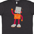 thumbnail image 4 of Inktastic Cute Robot, Smiling Robot, Colorful Robot T-Shirt, 4 of 5