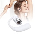 thumbnail image 1 of Auriculares de un Solo Oído Abierto, Auriculares Inalámbricos con Ganchos para la Oreja, Auriculares con Cancelación de Ruido para Correr Sollo, 1 of 7