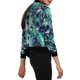thumbnail image 3 of Dde San Patricio ChaqueDe Bombardero Floral LigeCon CremalleY Cuello Alto PaMujer Verde M, 3 of 4