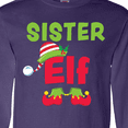 thumbnail image 4 of Inktastic Christmas Sister Elf Long Sleeve T-Shirt, 4 of 5