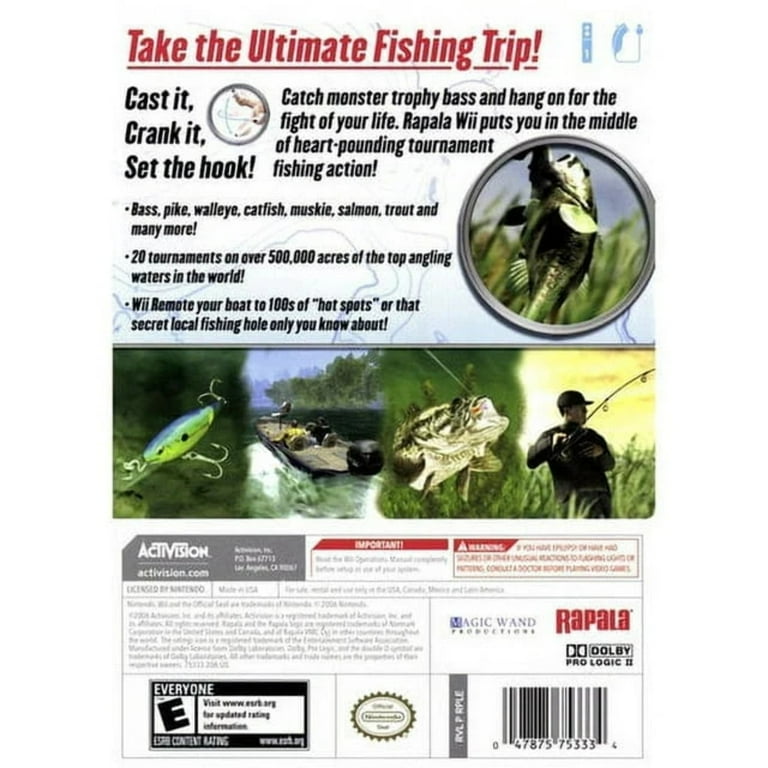 Rapala Tournament Fishing (Wii) 