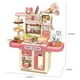 thumbnail image 3 of Juguetes Para Niño Juego de cocina con accesorios - Minicocina con luz y sonido realistas - Juego de cocina para interiores - Juguetes para niños pequeños y niñas Juguetes Para Bebe 1 Año, 3 of 5