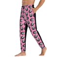 thumbnail image 3 of Xecao Cute Panda Print Active Tech Joggers for Men, Mens Sweatpants Lounge Pants with Pockets-Medium, 3 of 5