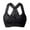 A1_Black, variant on Floral Lace Bralette Unpadded Breathable Racerback Lace Bra Crop Top Wirefree Plus Size Sports Bras Lace Racerback Wireless Push Up Bra Full Coverage Support Bra Lightweight Bralette White L