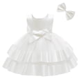 thumbnail image 2 of Vestido NSSMWTTC para Niñas Bebé, Tutu sin Espalda, Blanco, 60, 2 of 7