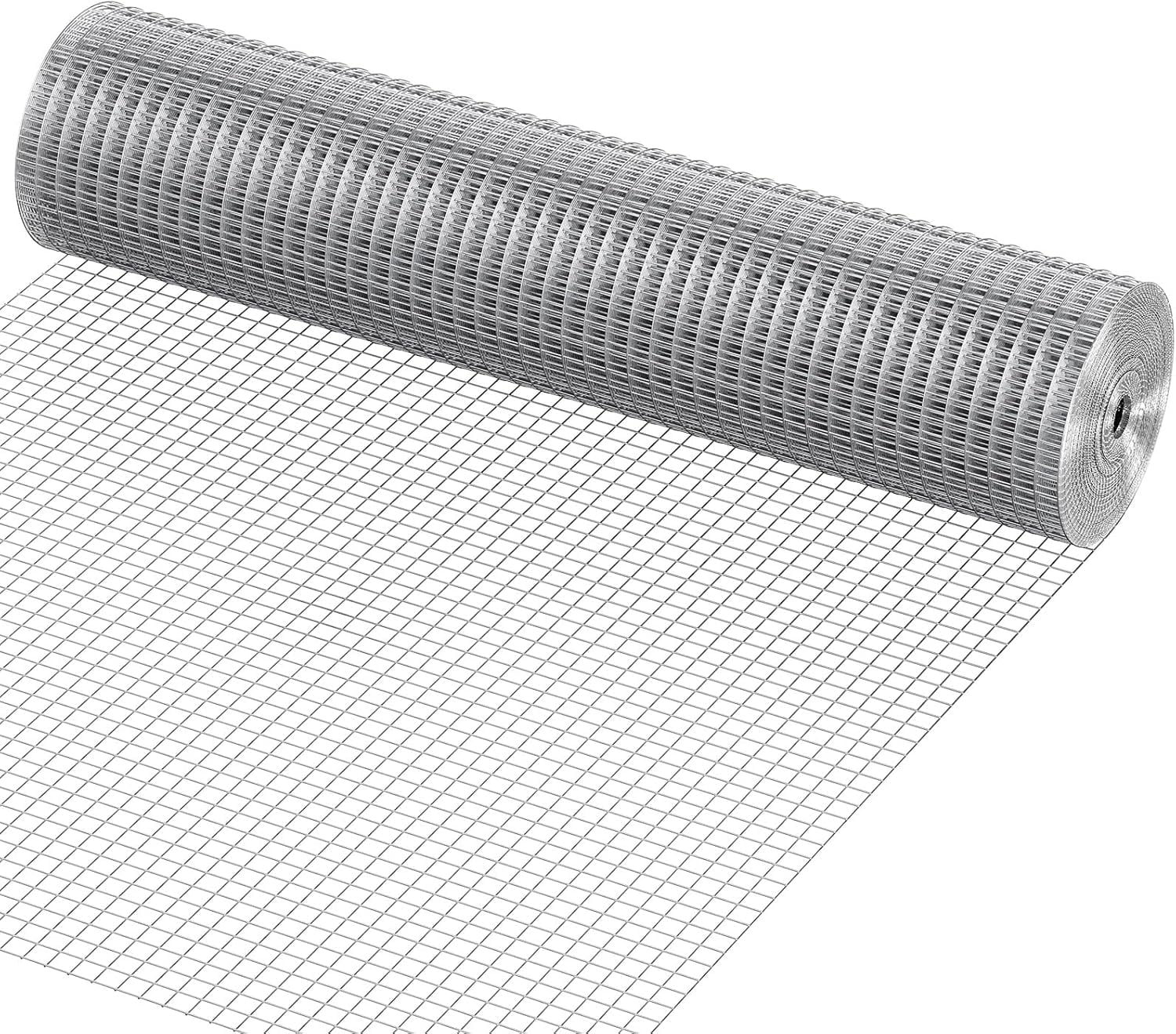 Art3d Hardware Cloth 1/2 inch 48in x 100ft Chicken Wire Fencing,Wire Mesh for Rabbit Cages, Garden, Small Rodents