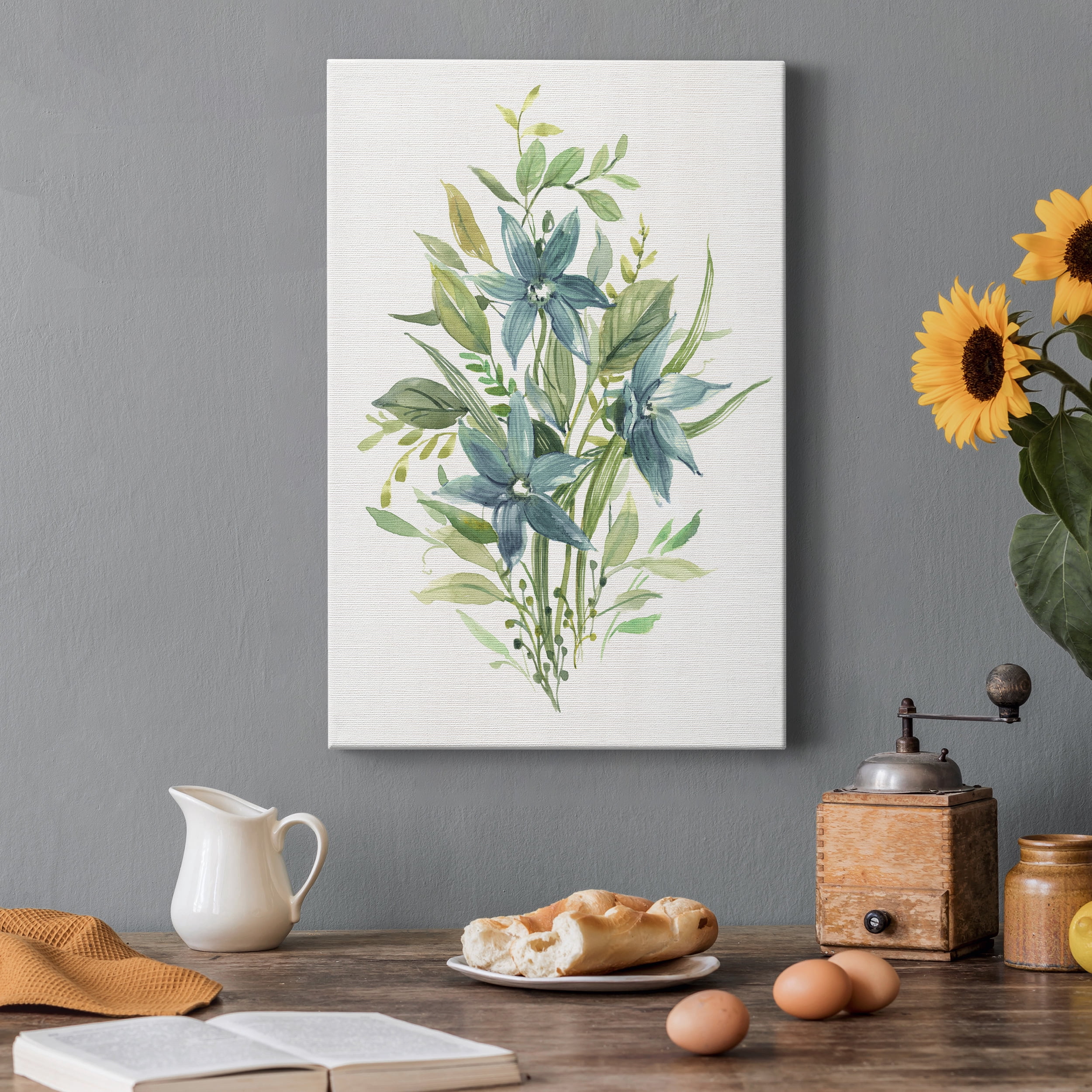 Greenery I Premium Gallery Wrapped Canvas - Ready to Hang - 12 x 18