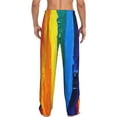 thumbnail image 3 of Kll Mens Pajama Pants For Men,Mens Lounge Pants,Funny Gifts For Men,Men'S Pajama Bottoms-Rainbow Colored, 3 of 9