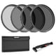 thumbnail image 1 of Kit de filtros de lente ND NEEWER ND2 ND4 ND8 ND16 para lentes de 49 mm, 1 of 8