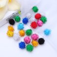 thumbnail image 4 of 200 Pcs Christmas Cat Toys Fluffy Decorations Craft Poms Cattoys Cat Treat Toy Cat Ball for Craft Child, 4 of 6