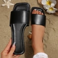 thumbnail image 5 of Norvail Womens Flat Slide Sandals, lightweight flip flops for women wide foot sandals for women dressy, non-slip cushioned footbed summer beach pool shower shoes for travel everyday wear, 5 of 8