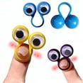 thumbnail image 5 of 50 PCS Eyeball Rings, Finger Puppet Eyes Monster, Finger Wiggly | Eyeball Ringsfor Kids Birthday Gifts, Classroom Exchange Gifts Party Favors Classroom Rewards, 5 of 9