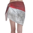 thumbnail image 2 of Swimsuit Coverups For Women North Carolina Flag Sarong Beach Bikini Wrap Sheer Short Skirt Chiffon Scarf For Swimwear, 2 of 7
