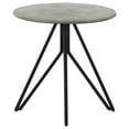 thumbnail image 4 of Hadi Ensemble Rond de 2 Pcs SmartTop Table Basse et Bout de Canapé en Ciment, 4 of 11