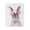 Whimsical Flower Crown Rabbit, variant on Stupell Industries Flower Crown Unicorn Canvas Wall Art, design by The Prints Vibe