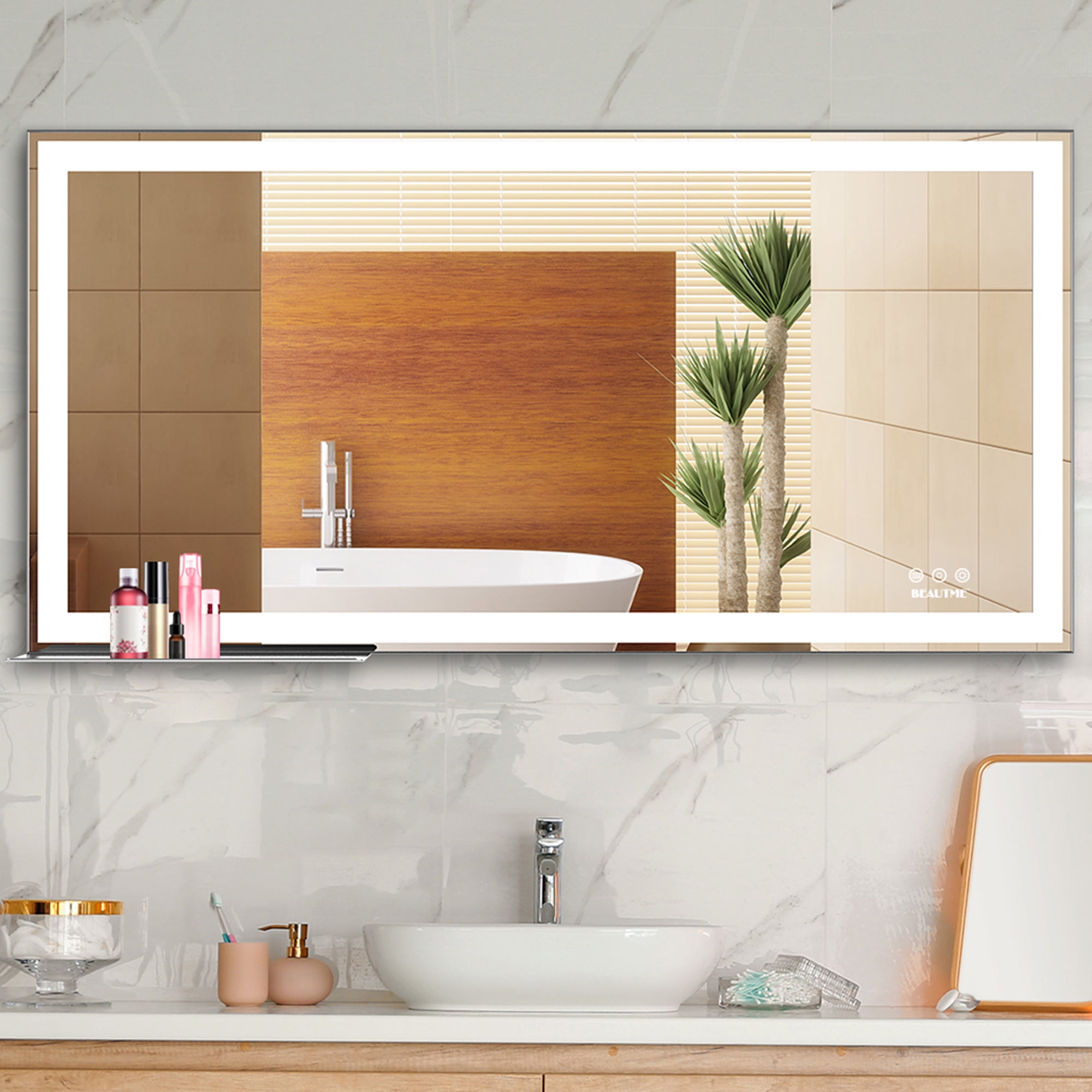 bathroom vanity mirror storage