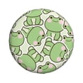 thumbnail image 2 of Balery Cute Frogtire Cover Waterproof Dust-Proof, Universal Spare Wheel Tire Cover For Trailer, Rv, Suv Truck And Vehicle Camper Accessories-16 Inch, 2 of 9