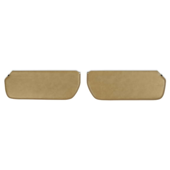 Brothers Trucks 05-342 Sunvisors Foam Backed Vinyl - Tan - Pair