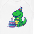 thumbnail image 4 of Inktastic T-rex 1st Birthday Boys or Girls Baby Bodysuit, 4 of 5