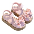 thumbnail image 2 of LYHaoo Girls Sandals Children's Casual Outdoor Sandals With Hook And Loop Fastening For Beach And Everyday Sizes 9.5 Little Kid(3.5-4 Years), 2 of 5