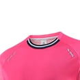 thumbnail image 3 of SGFCWSX Mens Soccer Set 2 Piece Gradient Quick Dry Short Sleeve Shirt and Shorts Football Training Uniform Outfit Hot Pink Size XL, 3 of 4