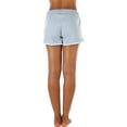 thumbnail image 3 of ToBeInStyle Women's Contrast Waistband Athletic Shorts, 3 of 7