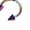 Multicolor, variant on Horseshoe Bar Lip Nose Septum Ear Ring Body Piercing Jewelry Stainless S-qy_-Silver-Sharp