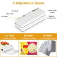 thumbnail image 3 of Portable Mini Heat Sealer Mini Bag Sealer Heat Sealer Handheld Sealer Bag for Chip Bag Aluminum Foil Bags Food Storage-C, 3 of 8