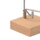 thumbnail image 3 of Organizador De Soporte De Exhibición De Minerales De Cristal Base De Madera Único Multipropósito, 3 of 4