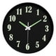 thumbnail image 2 of Reloj luminoso de 30 cm, silencioso, sin tictac, decorativo. Estilo F, 2 of 9