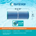 thumbnail image 3 of Hurricane 4 Pack HF4950-01M Elite Aseptic Pool Spa Filter Cartridge Replacement, 3 of 9