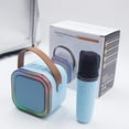 thumbnail image 3 of Popular K12 Bluetooth Speaker Microphone Integrated Outdoor Live Broadcast Home Karaoke Bluetooth Speaker with Microphone, 3 of 6