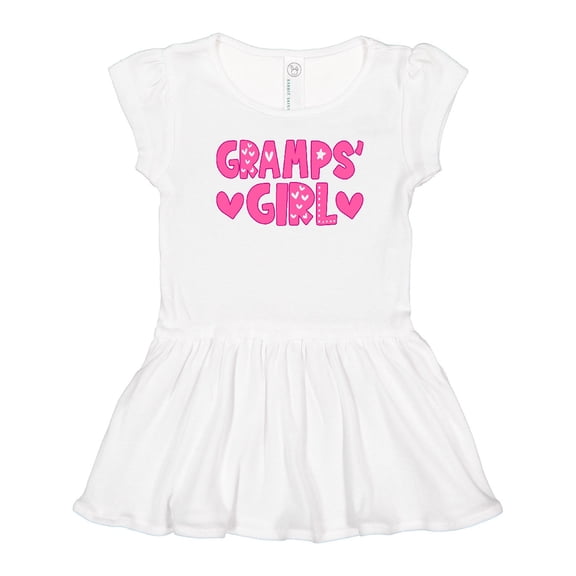 Inktastic Gramps' Girl Granddaughter gift Girls Toddler Dress
