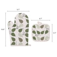 thumbnail image 7 of Unique Bargains Heat Resistant Oven Mitts and Pot Holders Sets 4 Pcs Green 10.6x6.7 Inch, 7 of 7