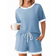 thumbnail image 1 of Traje de Corta con Bloques de Color Azul XXL, 1 of 7