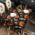 thumbnail image 3 of Musical Halloween Icons Pattern Rectangle Tablecloth 60"x120",Waterproof Polyester Rectangle Table Cloth, Wipeable Spillproof Polyester Tablecloth for Dining, Camping, Indoor and Outdoor, 3 of 6