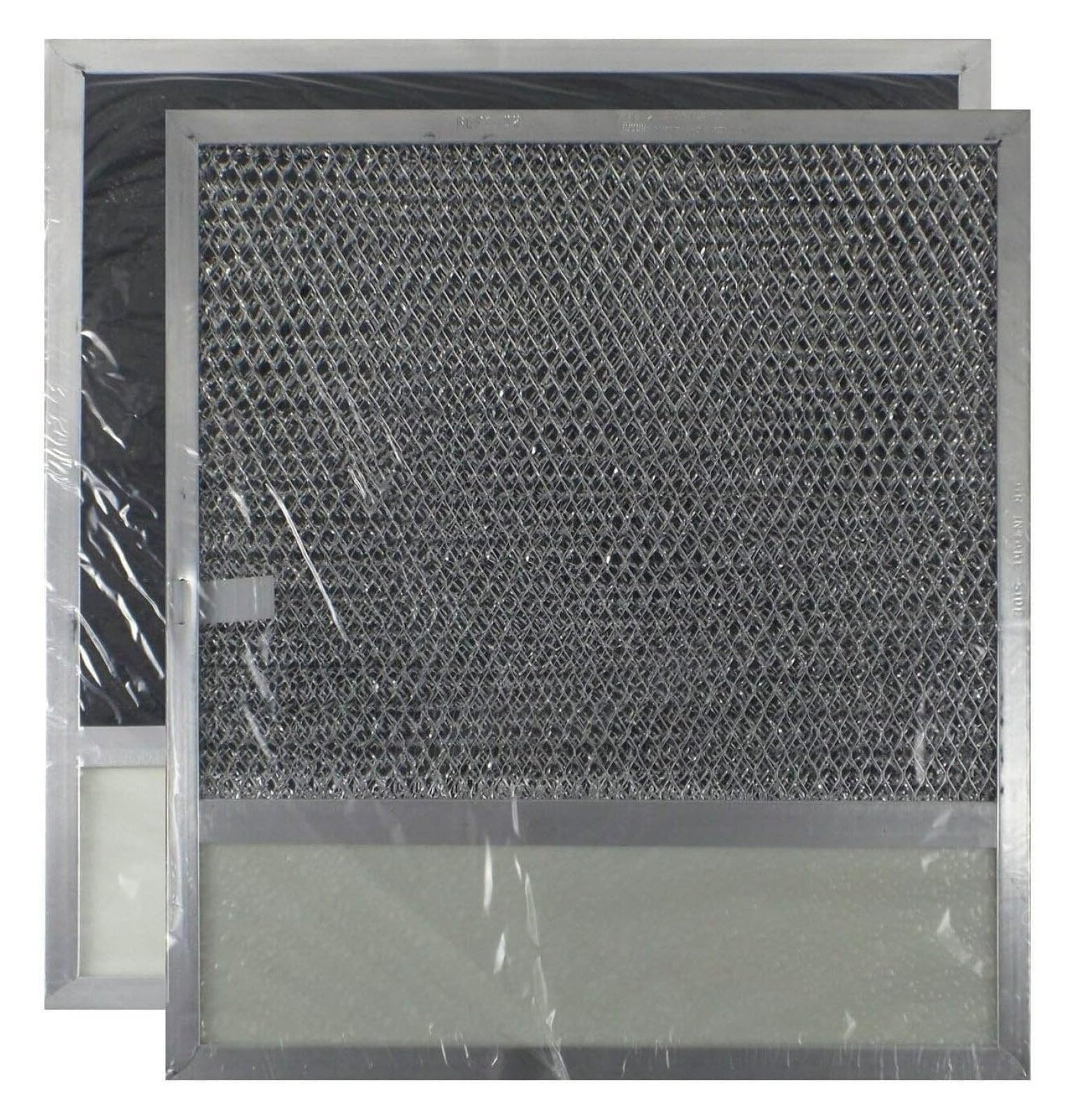 Range Hood Filter Replacement for Rangaire Fits for Rangaire 640050 Aluminum Mesh Charcoal Carbon Combo Lens Range Hood Filter, 11-7/16" x 11-3/4" x 3/8"